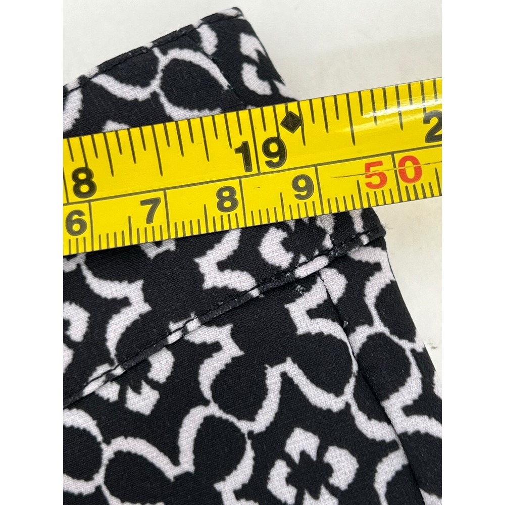 EP Pro Golf Shorts Black White Geometric Print Women's Size 16 - Picture 8 of 13
